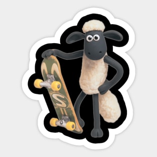 Vintage TV Series The Sheep Cartoon Shaun Sticker